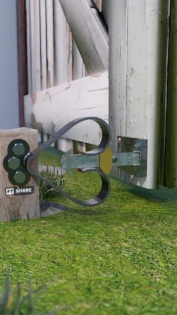 Функциональный фиксатор для ворот 🛠️🛠️🛠️