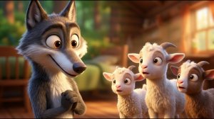Волк и семь козлят. Детская сказка. Анимационный фильм