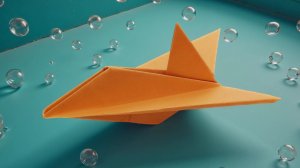 Легкий способ как сделать самолётик