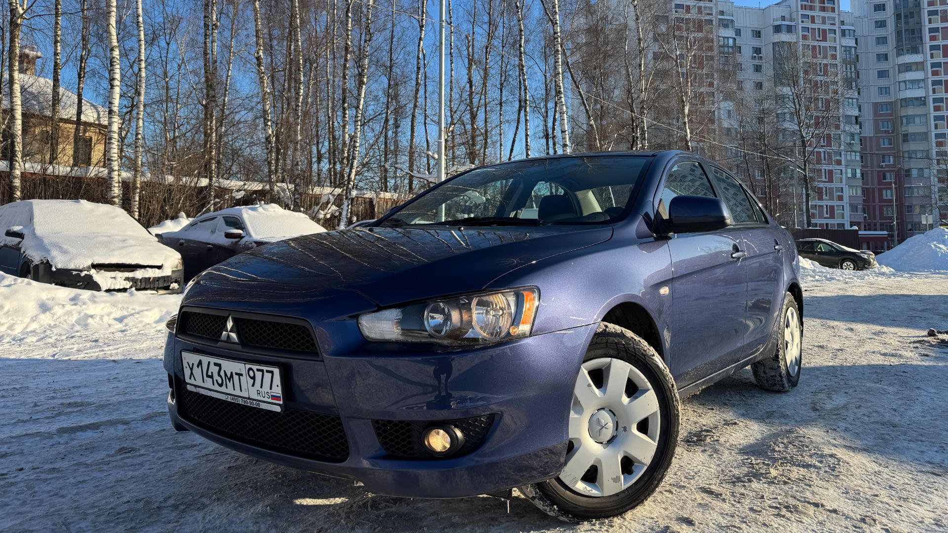 Mitsubishi Lancer 2007 год, 169000 км. Замер толщины ЛКП + миниобзор.