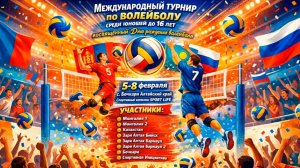 Турнир по волейболу среди юношей до 16 лет | День 1-й | 05.02.2026