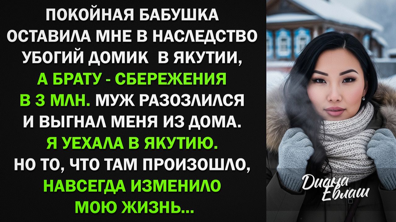 Я получила от бабушки в наследство убогий домик в Якутии. Но то, что там произошло смотреть онлайн