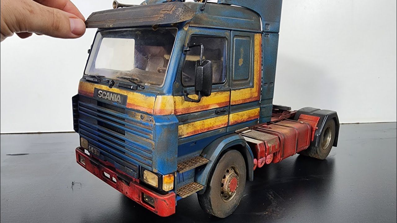 Реставрация  Восстановление Scania 143h Top Line 1989