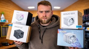 Какой охлад лучше? 🔥 Ocypus A62 vs Pccooler RZ620 vs Deepcool AK620 vs AK620 G2 #HappyPC