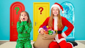 Настя решила поймать Санту. Праздничные приключения Н