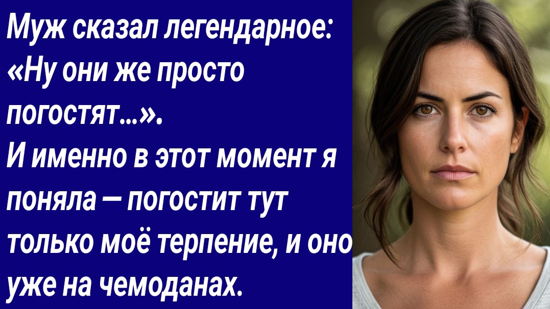 Истории со Смыслом/Муж сказал легендарное: «Ну они же просто погостят»/Истории из жизни/Аудиорассказ