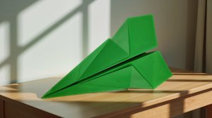 Как сделать далеко летающий самолет из бумаги