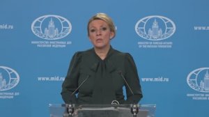 Russian MFA Spokeswoman Maria Zakharova briefing, Moscow, February 4, 2026