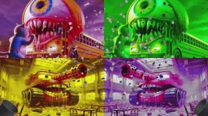 🚌 ШКОЛЬНЫЙ АВТОБУС‑МОНСТР! 🎯 МУЛЬТИКИ под «COFFIN DANCE» — жуть как весело! 🎶🔥