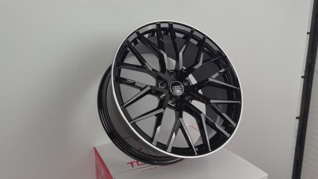 Диски CN Forged 1319 20 9.0J Black Machined Lip