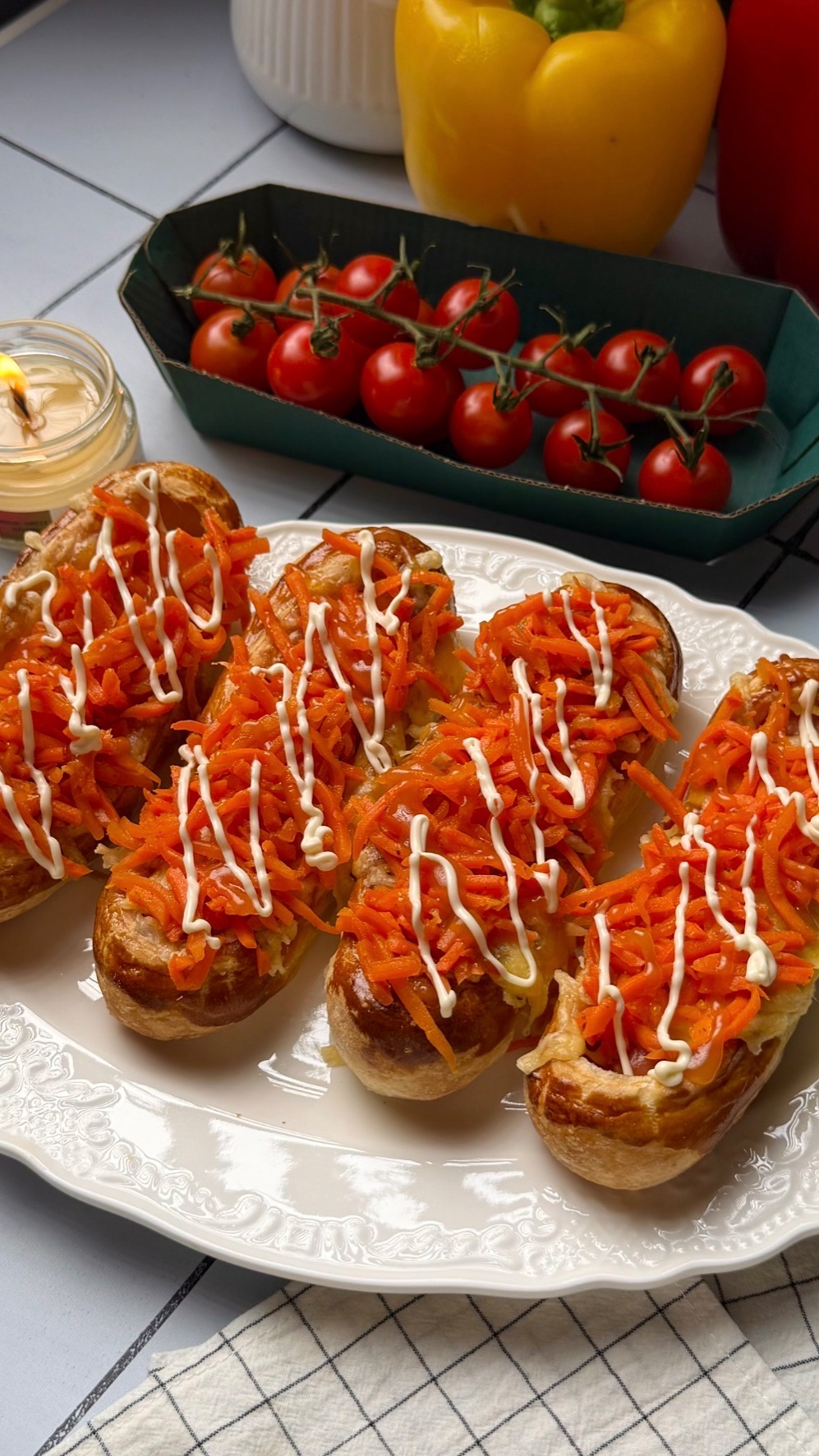 Хот-дог ленивый