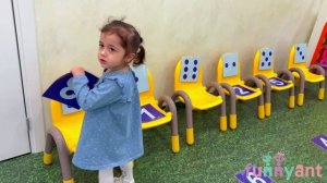 "Соотнеси количество с цифрой" математика для младших дошколят Funny Ant Malahovka