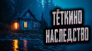 Теткино наследство. Страшные истории на ночь. Мистика. Страшилки на ночь.