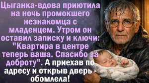 Вдова приютила на ночь незнакомца с младенцем. Утром он оставил ключи. Художественный рассказ