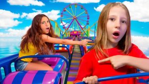 Nastya and friends learn a fun alphabet