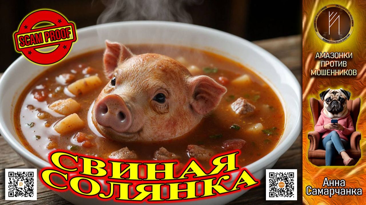 АННА САМАРЧАНКА / СБОРНАЯ СОЛЯНКА ИЗ МОШЕННИКОВ / ТЕЛЕФОННОЕ МОШЕННИЧЕСТВО смотреть онлайн