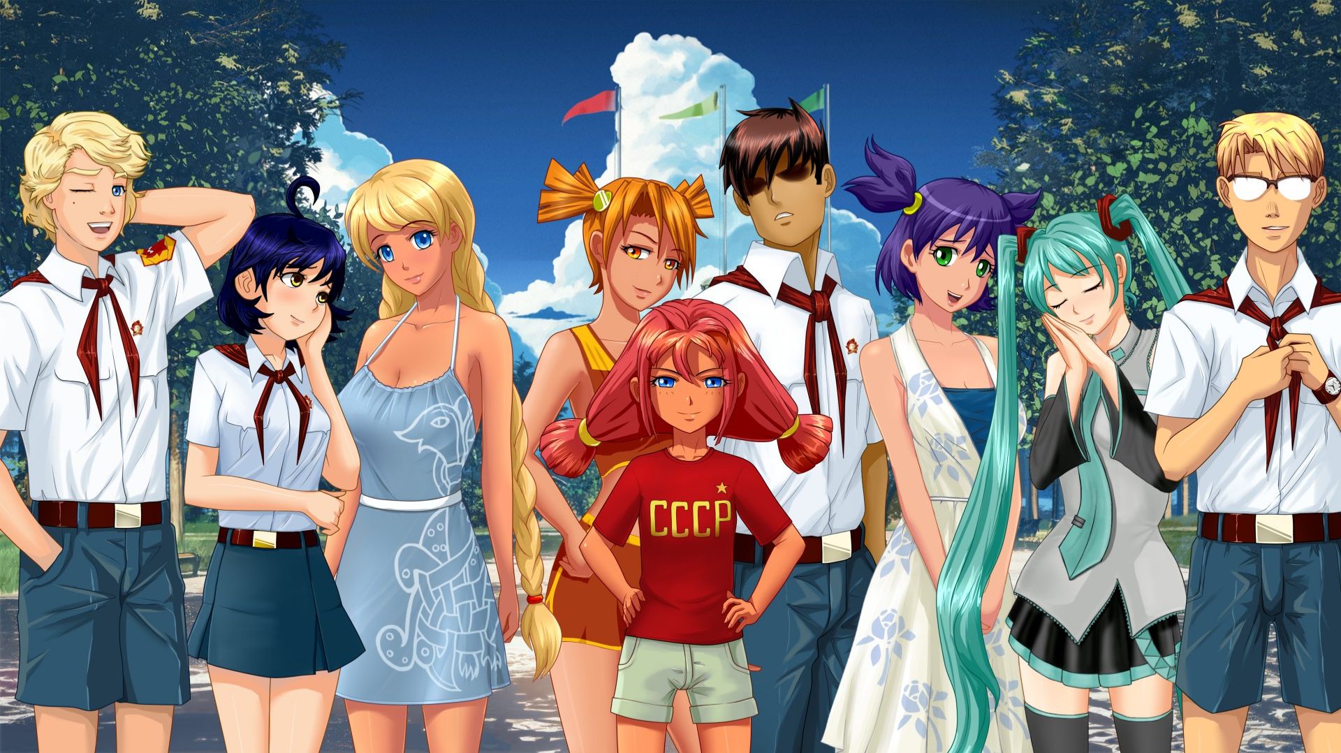 🤗 [Everlasting Summer] Бесконечно бесконечное лето в Апреле | Часть 2 смотреть онлайн