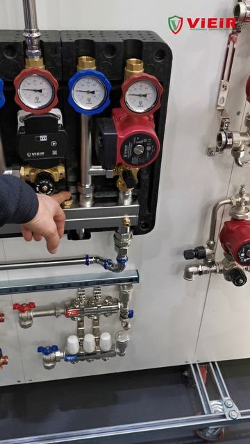 Распределительный коллектор в блочной теплоизоляции SMARTBOX смотреть онлайн