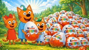 КИНДЕР СЮРПРИЗЫ 100 ШТУК!!! МЕГА РАСПАКОВКА