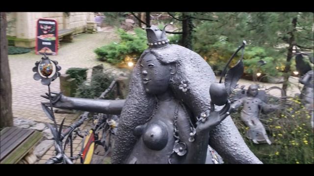 "Старый парк" в Кабардинке. Зима, январь 22 год смотреть онлайн