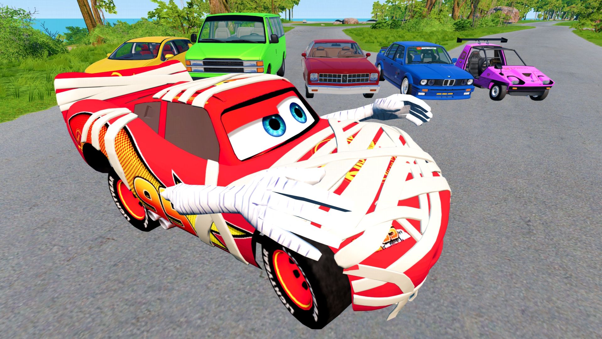 МУЛЬТИКИ ПРО МАШИНКИ: Молния Маккуин и безумные виражи — кто доедет до финиша? МУЛЬТИКИ ПРО МАШИНКИ: Молния Маккуин и безумные виражи — кто доедет до финиша?