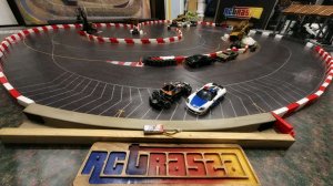 Tестируемполицейскую дрифт машину Porsche Carrera GT tamiya 1 24