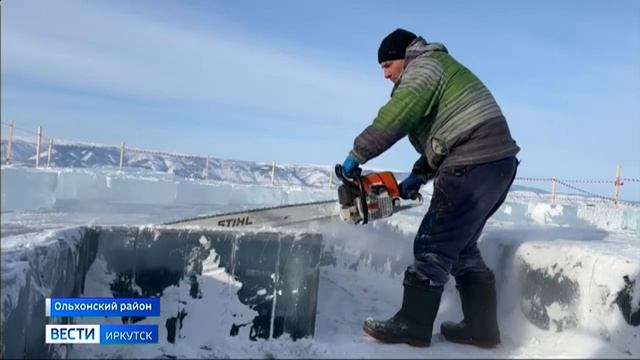 К VII фестивалю ледовых скульптур готовятся на Ольхоне