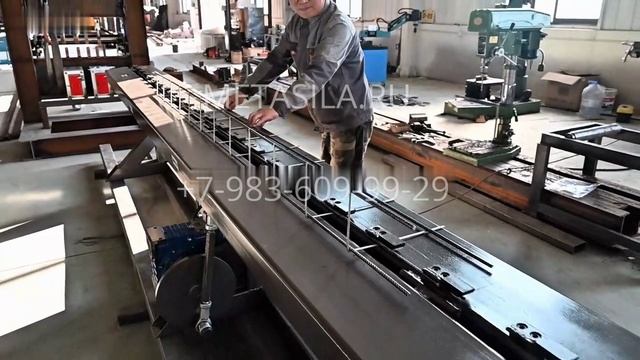 Оборудование для четырехточечной сварки сетки включая станок для гибки сетки, модель QY4.