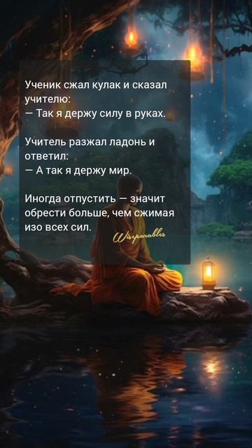 Иногда, чтобы обрести больше, нужно научиться ОТПУСКАТЬ…