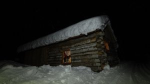 Волки. Еле добрался до избы. Рыбалка на хариуса.