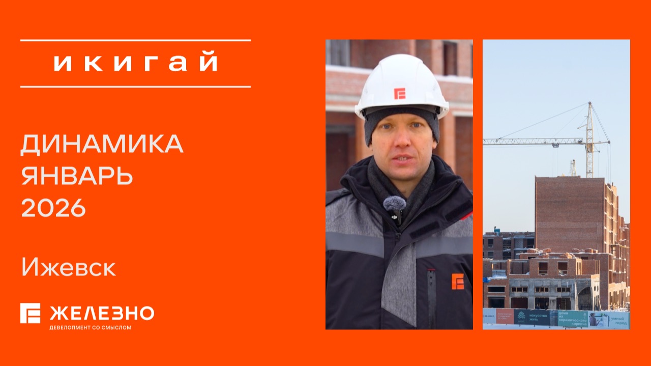 Икигай: ход строительства за январь
