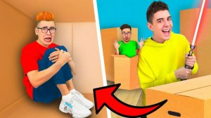 ВЛАД А4 - ЭКСТРЕМАЛЬНЫЕ ПРЯТКИ В КОРОБКАХ ЧЕЛЛЕНДЖ ! А4