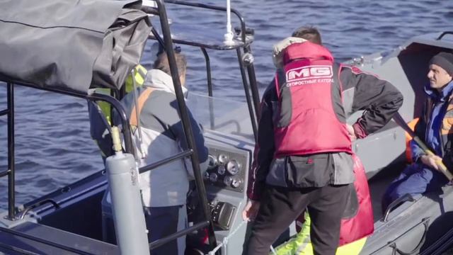 Дежурная шлюпка СК 680 ДШ с переворотом