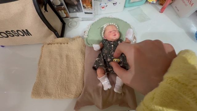 Кукла Reborn 🩷 у нас пополнение🥳 мини Reborn! смотреть онлайн