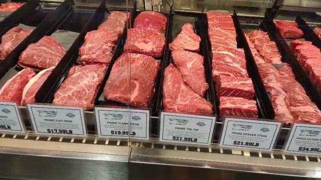 Мясо стейк в Америке meet steak USA Вашингтон 2026 февраль
