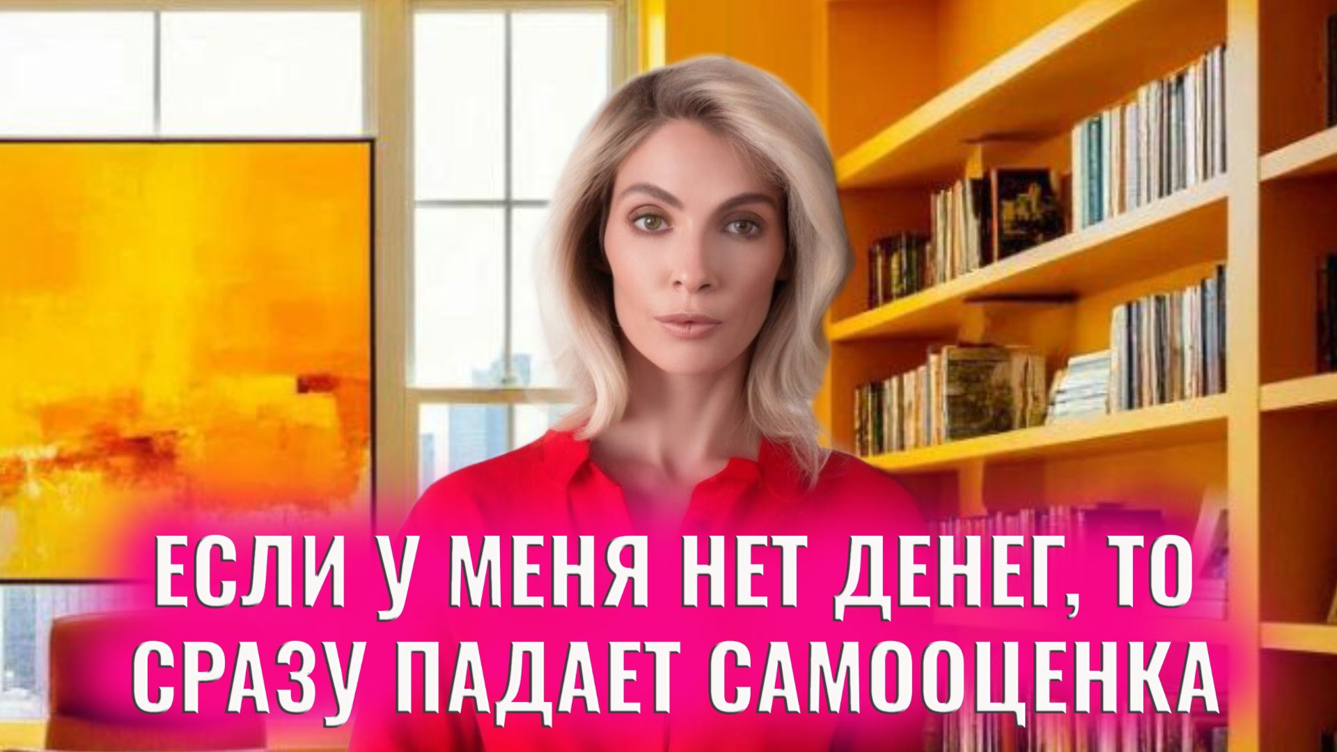 Если у меня нет денег, то сразу падает самооценка и уверенность Если у меня нет денег, то сразу падает самооценка и уверенность