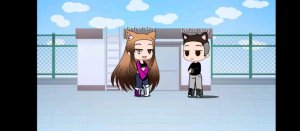 Иду с падругами в севера западнны