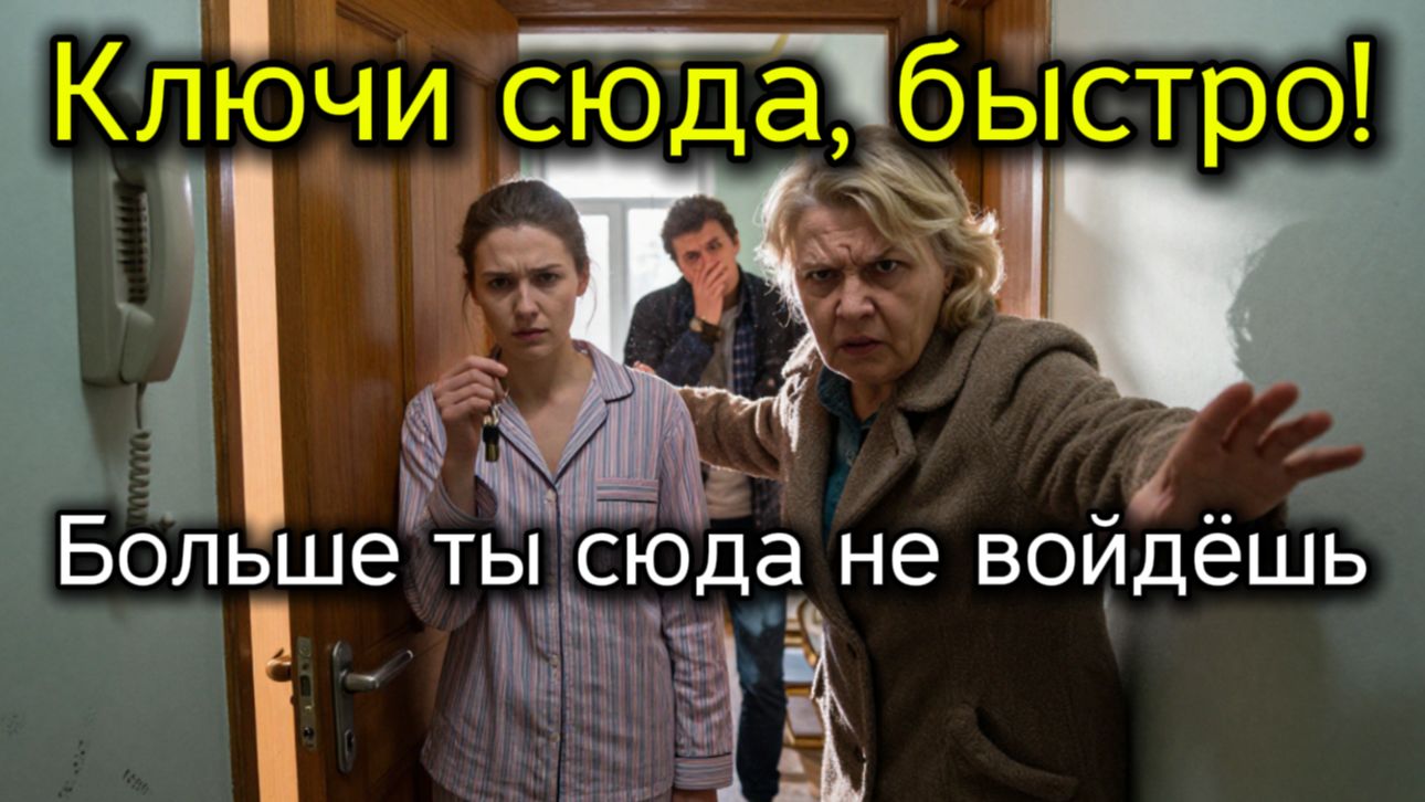 Ключи сюда, быстро! Больше ты сюда не войдёшь. Слушать рассказ про родственников | Семейные драмы