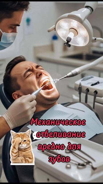 Механическое отбеливание зубов