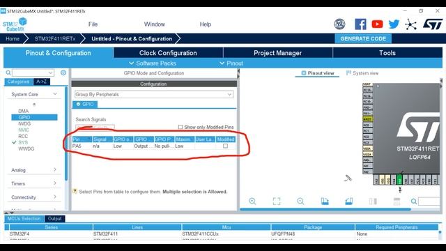 STM32 — программирование для начинающих.  Пошагово.  CubeMX  CubeIDE