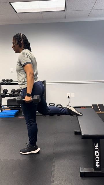 Взрывной болгарский присед | Explosive RFESS