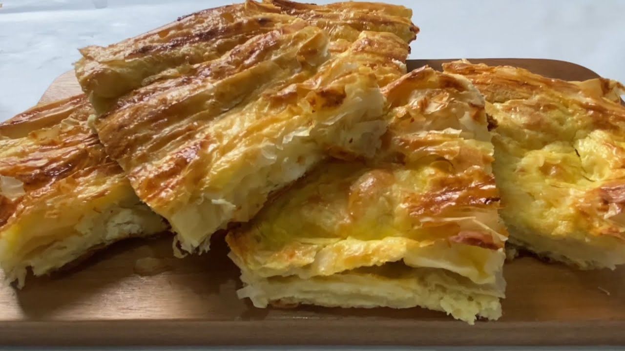 Плачинта с творогом из теста фило — идеальный рецепт для завтрака