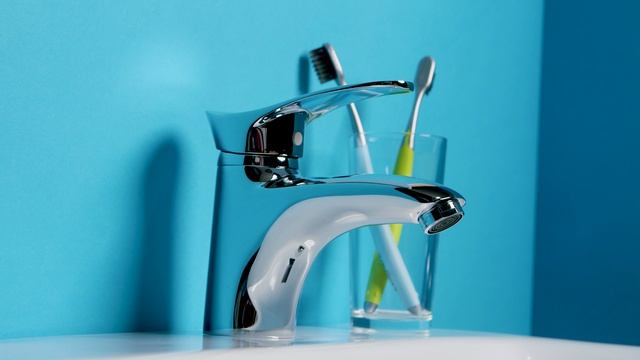 Смеситель для раковины BOOU B8173-1 хром