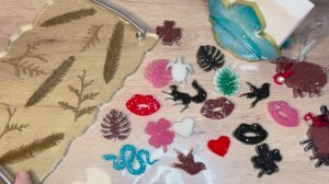 ПЕРЕВЯЗЫВАЮ ГЕТРЫ / МНОГО КРАСОТЫ ИЗ ЭПОКСИДНОЙ СМОЛЫ