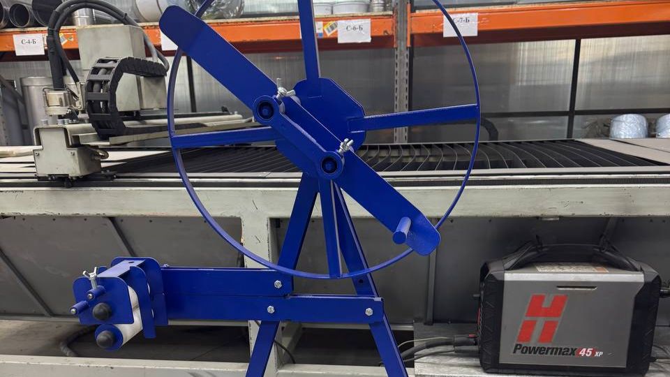 Станок для перекатки пожарных рукавов на новое ребро.Спец О1-Р смотреть онлайн