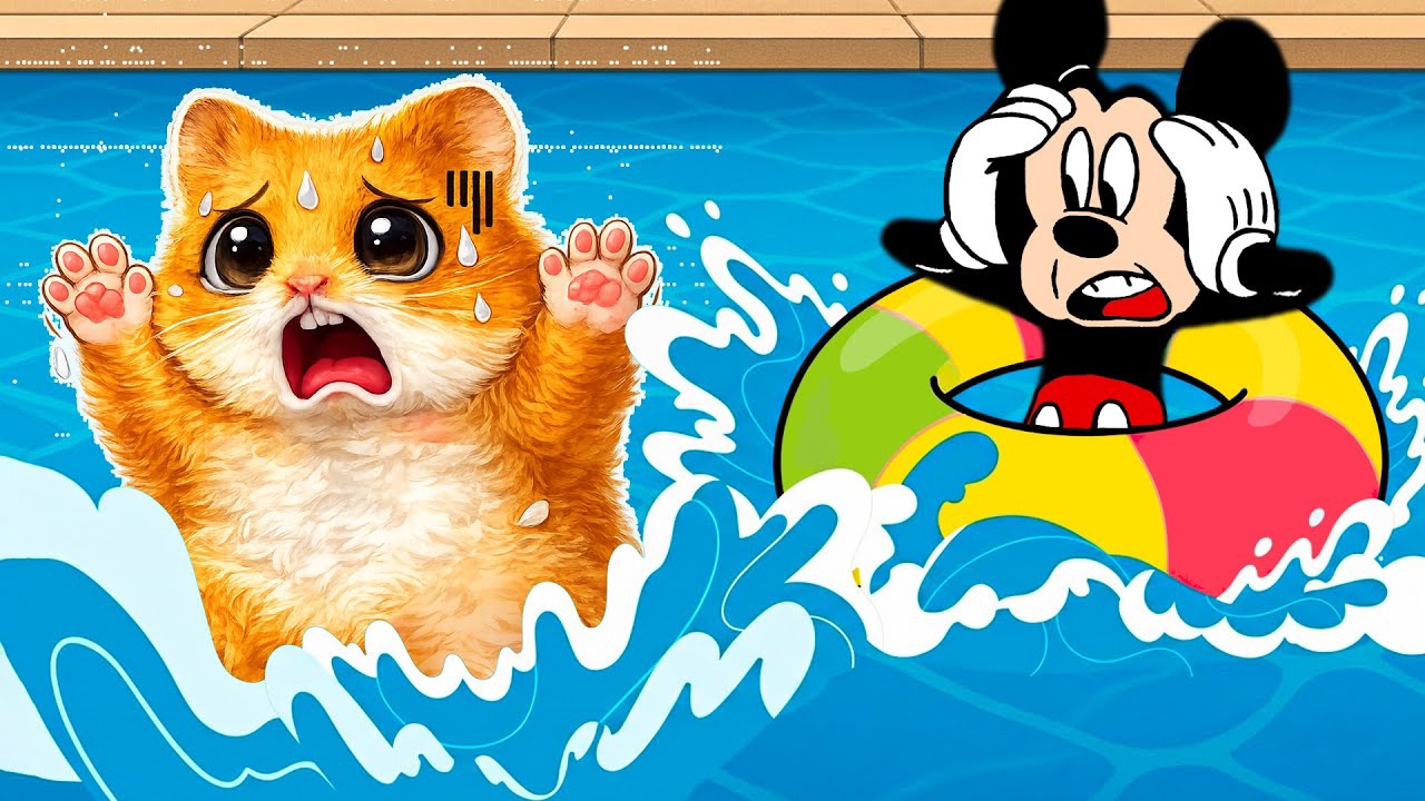 Мультики для детей. Мистер Хомяк из рает с Микки Маусом/видео про хомяка смотреть онлайн