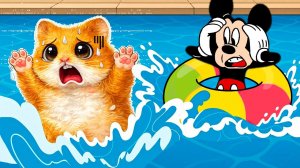 Мультики для детей. Мистер Хомяк из рает с Микки Маусом/видео про хомяка