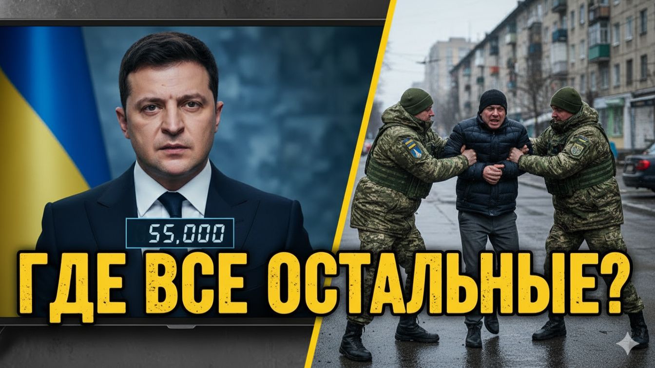 55 тысяч погибших и сотни тысяч “пропавших”: арифметика лжи киевского режима смотреть онлайн