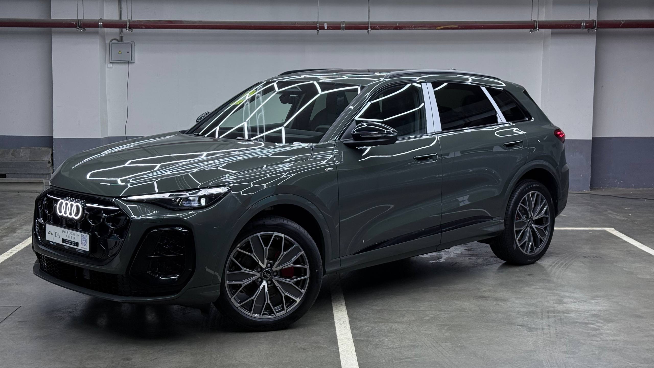 Обзор Audi Q5 New 2026 Оливка, нереальный цвет смотреть онлайн