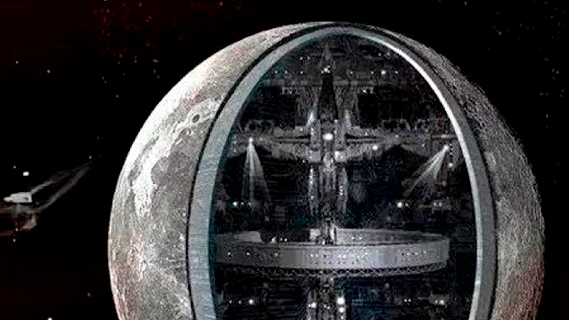 Луна — космический корабль инопланетян?